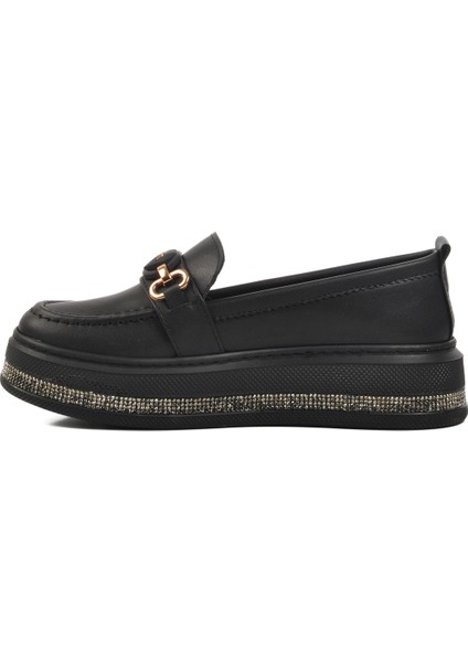 Siyah Kadın Loafer Ayakkabı fiyatları