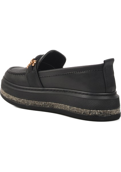 Siyah Kadın Loafer Ayakkabı fırsatları