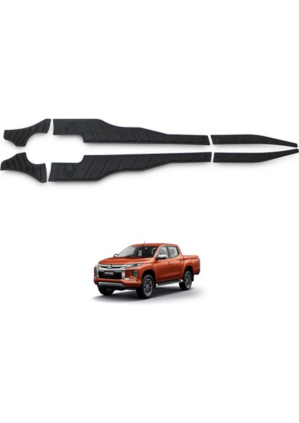 Mitsubishi L200 Dodik Kapı Seti - Yarasa (6 Parça) | 2019 ve Sonrası