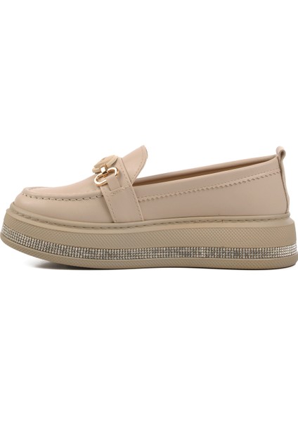 Bej Kadın Loafer Ayakkabı fiyatları
