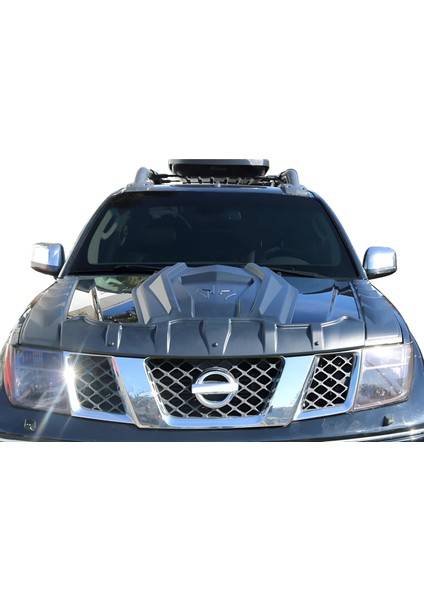 Nissan Navara Ön Kaput Koruyucu - Dragon (3 Parça) | 2006-2015 Arası modelleri