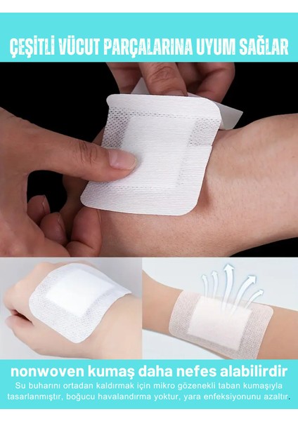 Esnek Steril (Nonwoven) Yara Örtüsü , Emici (10 Adet) indirimleri