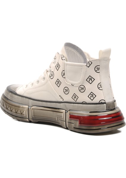 Beyaz Erkek Hi Sneaker indirimleri