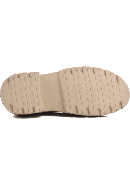 Bej Cilt Kadın Günlük Loafer Ayakkabı indirimleri