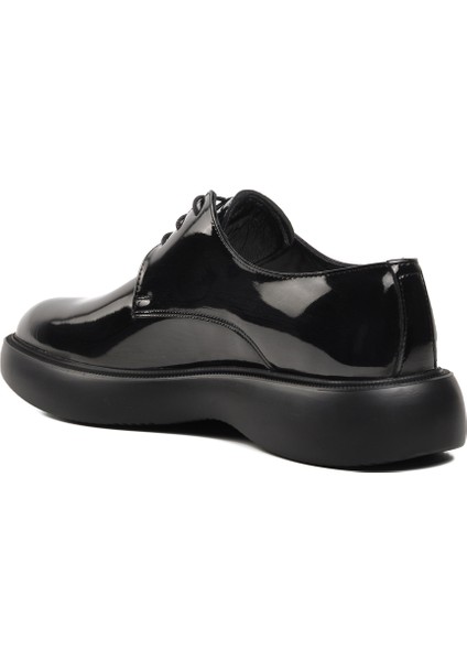 Siyah Rugan Deri Erkek Günlük Ayakkabı fırsatları