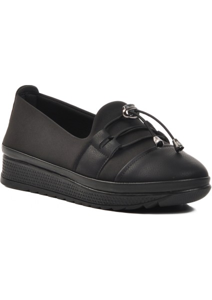 Siyah Zümrüt Kadın Düz Rahat Günlük Ayakkabı modelleri