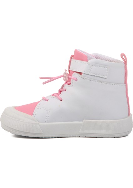 Beyaz Pudra Çocuk Hi Sneaker Ayakkabı fiyatları