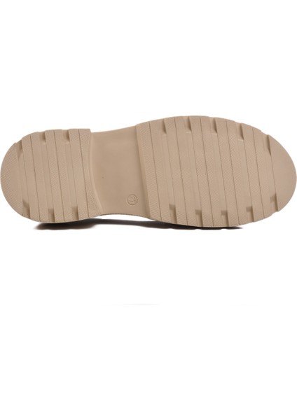 Bej Cilt Kadın Günlük Loafer Ayakkabı indirimleri