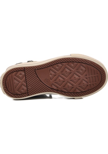 Bej Taba Çocuk Hi Sneaker Ayakkabı