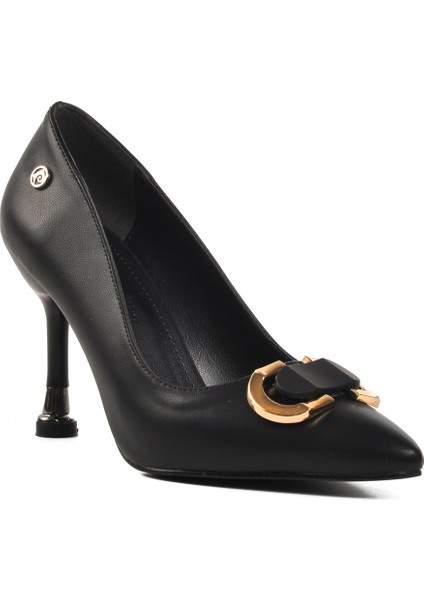 Siyah Kadın Topuklu Ayakkabı modelleri