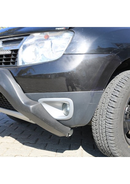 Dacia Duster Sis Far Çerçevesi - Gri (2 Parça) | (2010-2018) fırsatları