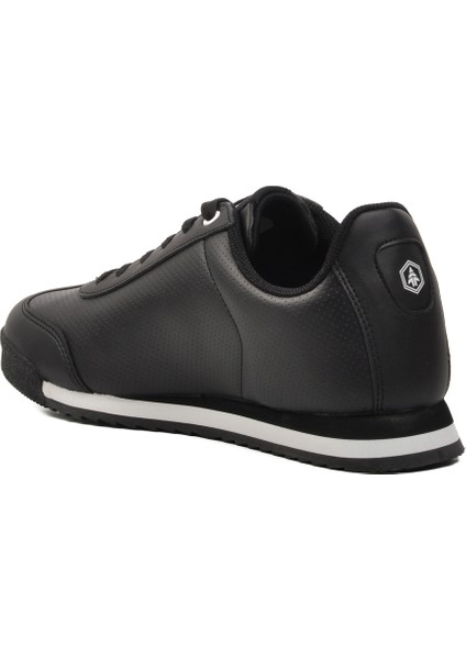 Siyah Deri Erkek Sneaker fırsatları