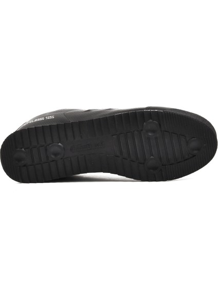 Siyah Deri Erkek Sneaker indirimleri