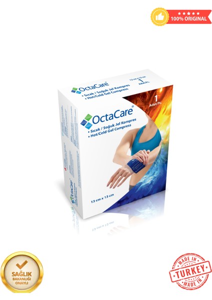 Termojel Sıcak / Soğuk Kompres 13 cm x 28 cm Kılıflı