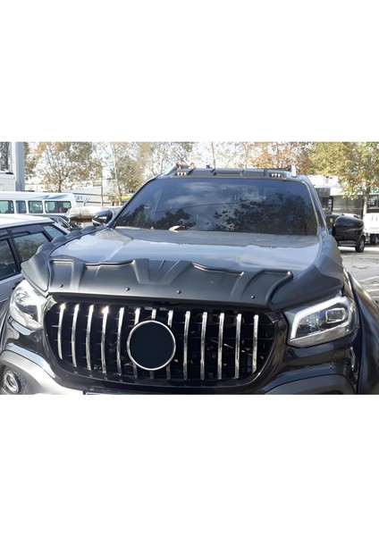 Mercedes X-Class Ön Kaput Koruyucu - Dragon (3 Parça) | 2017 ve Sonrası modelleri