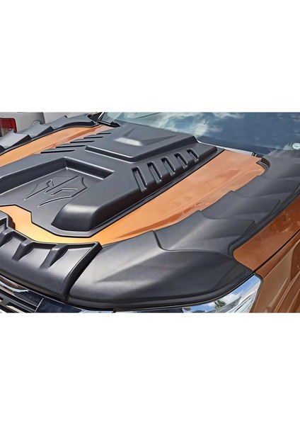 Nissan Navara Ön Kaput Koruyucu - Dragon (3 Parça) | 2015-2020 Arası modelleri