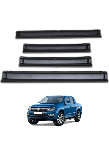 VW Amarok Kapı Eşiği - ABS (4 Parça) | 2010-2021 Arası