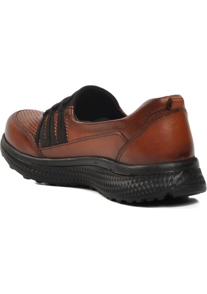 Taba Deri Kadın Düz Rahat Günlük Ayakkabı fırsatları