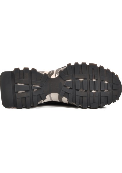 Siyah Polyester Karışımlı Erkek Spor Ayakkabı indirimleri