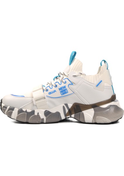 Beyaz Polyester Karışımlı Erkek Spor Ayakkabı fiyatları