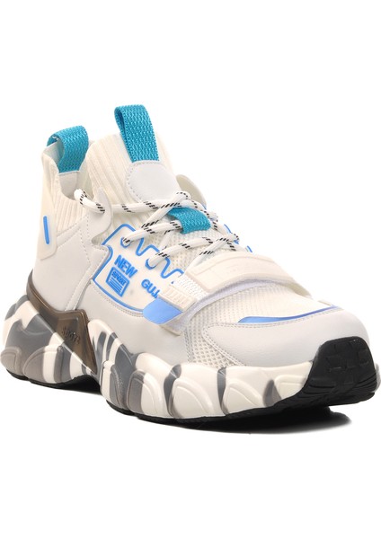 Beyaz Polyester Karışımlı Erkek Spor Ayakkabı modelleri