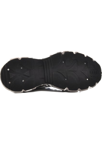 Beyaz Polyester Karışımlı Erkek Spor Ayakkabı indirimleri