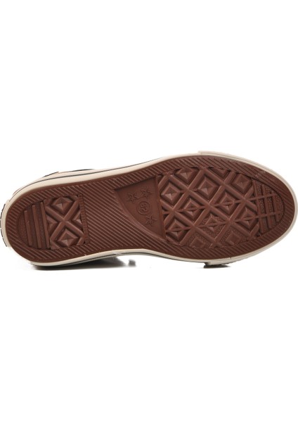 Bej Taba Çocuk Hi Sneaker Ayakkabı