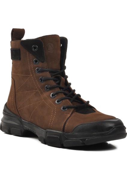 Kahve Nubuk Worker Erkek Bot modelleri