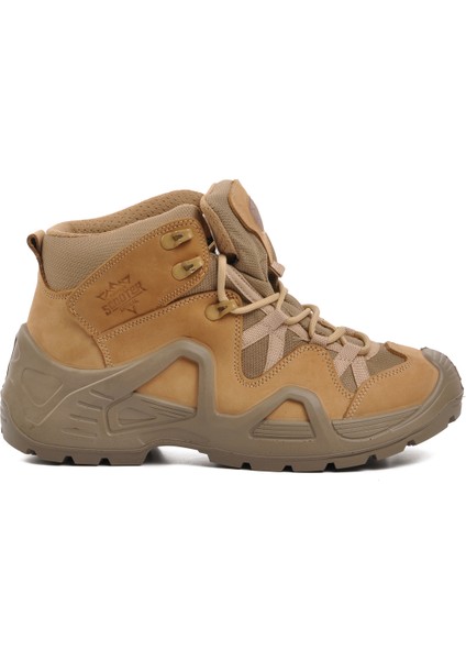 Bej Nubuk Trekking Outdoor Bot