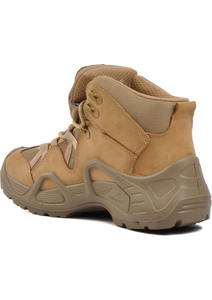 Bej Nubuk Trekking Outdoor Bot