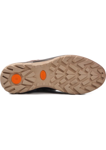 Taba Deri Ortopedik Sneaker Erkek Bot