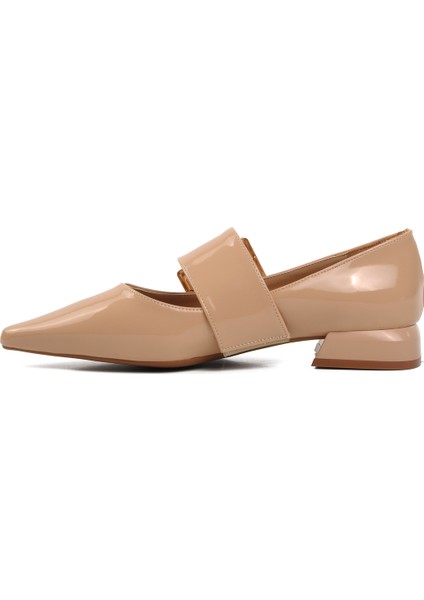 Nude Nut Rugan Kadın Abiye Ayakkabı fiyatları
