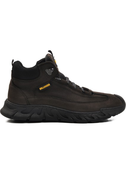 Antrasit Nubuk Deri Sneaker Erkek Bot