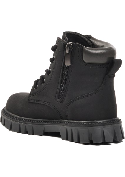 Siyah Poliüretan Çocuk Bot fırsatları