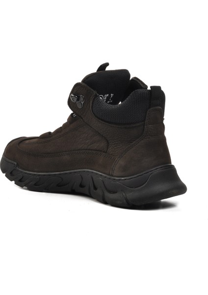 Antrasit Nubuk Deri Sneaker Erkek Bot