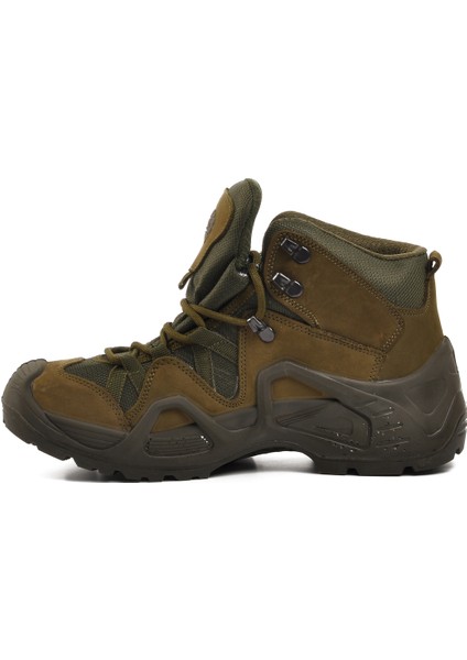 Haki Yeşil Nubuk Trekking Outdoor Bot