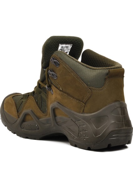 Haki Yeşil Nubuk Trekking Outdoor Bot