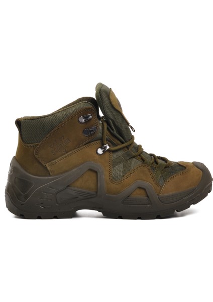 Haki Yeşil Nubuk Trekking Outdoor Bot