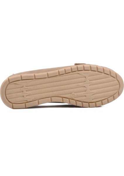 Bej Kadın Düz Rahat Günlük Ayakkabı indirimleri