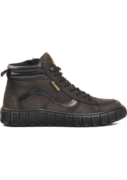 Antrasit Nubuk Sneaker Erkek Bot