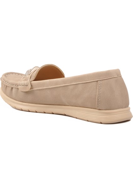 Bej Kadın Düz Rahat Günlük Ayakkabı fırsatları