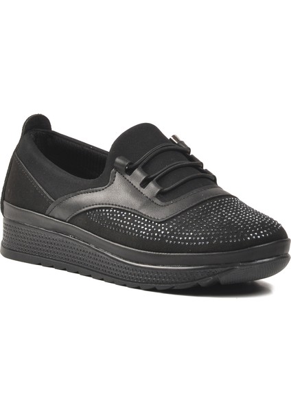 Siyah Kadın Günlük Rahat Ayakkabı modelleri