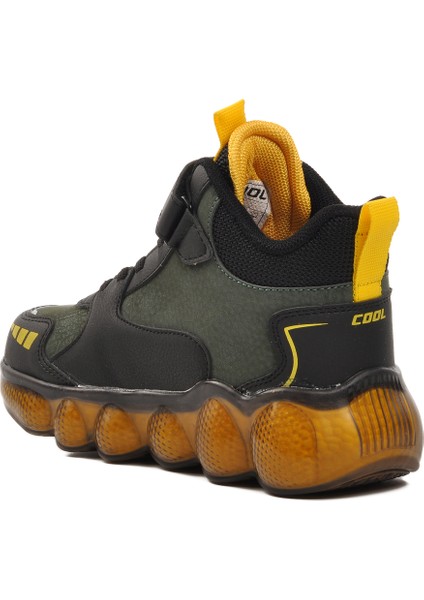 Haki Yeşil Cırtlı Çocuk Sneaker fırsatları