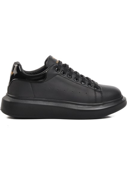 Siyah Geniş Kalıp Unisex Sneaker