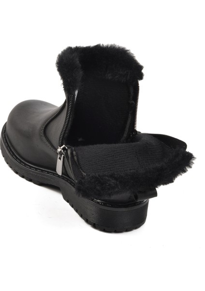 Siyah Içi Kürklü Kız Çocuk Bot fırsatları