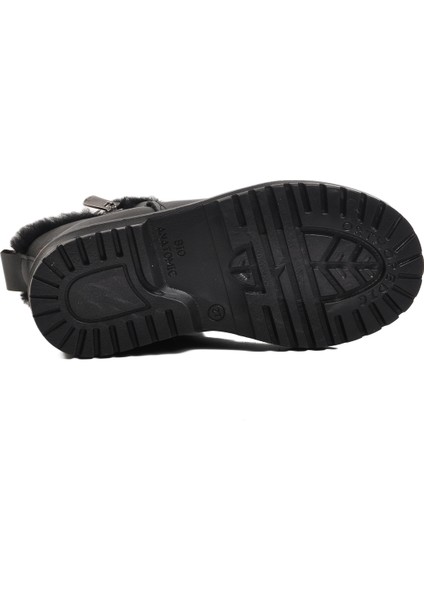 Siyah Içi Kürklü Kız Çocuk Bot indirimleri