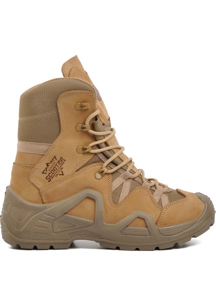 Bej Nubuk Trekking Outdoor Bot