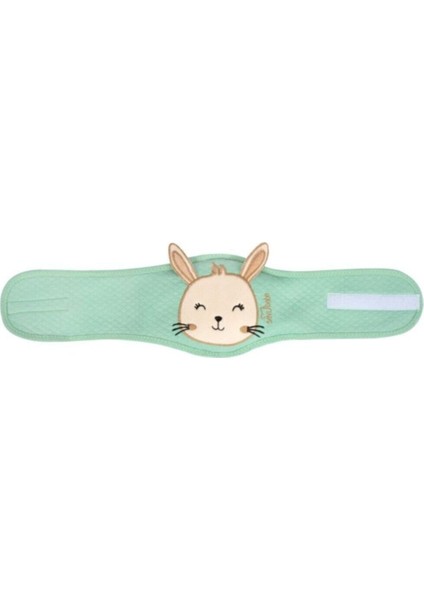 Kiraz Çekirdekli Bebek Bel Bandı Mint - Mommyslab
