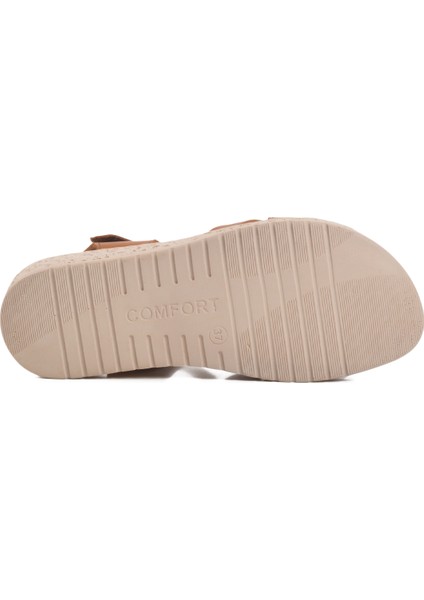 Taba Deri Kadın Sandalet indirimleri