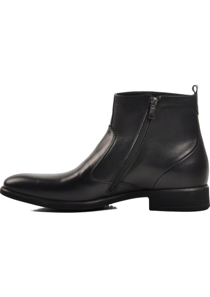 Siyah Deri Klasik Erkek Bot fiyatları